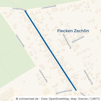 Grävenitzstraße Rheinsberg Flecken Zechlin 