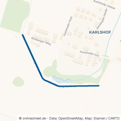 Umfahrung Karlshof Schönefeld Kiekebusch 