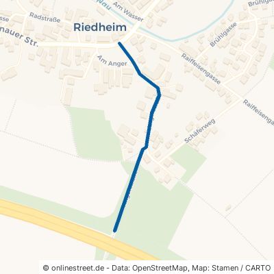 Angerstraße Leipheim Riedheim 