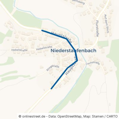 Hauptstraße Niederstaufenbach Weltersbach 