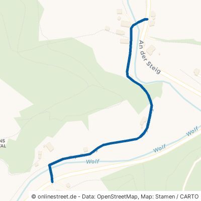 Kapellenweg Oberwolfach Walke 