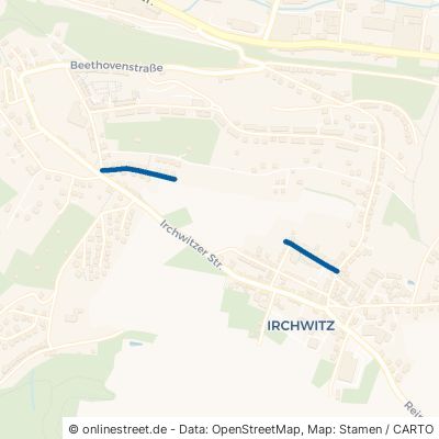 Hainbergstraße Greiz Irchwitz 