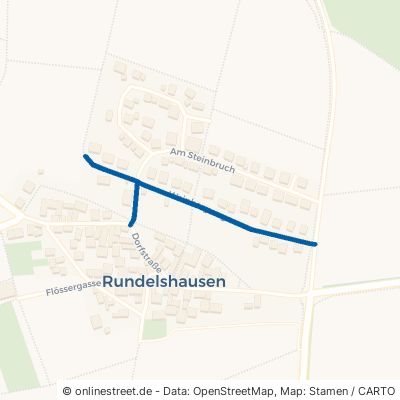 Weinbergweg Werneck Rundelshausen 