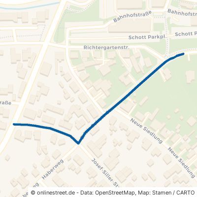 Erich-Schott-Straße Mitterteich 
