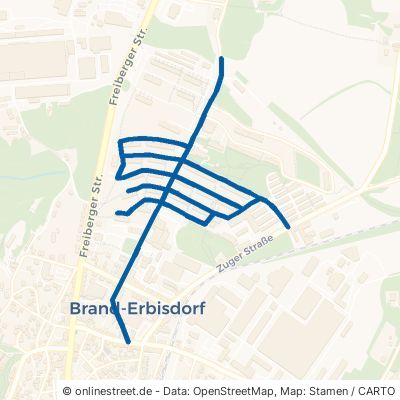 Dr.-Wilhelm-Külz-Straße Brand-Erbisdorf Brand 