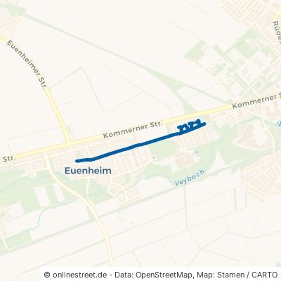Rheinstraße Euskirchen Euenheim 