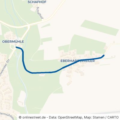 Lanzenhaldenweg Welzheim Eberhardsweiler 