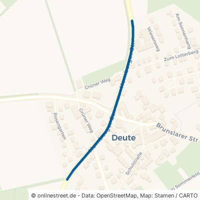 Homberger Straße Gudensberg Deute 