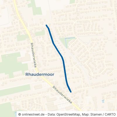Fritz-Reuter-Straße Rhauderfehn Rhaudermoor 
