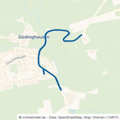 Oberschledorner Straße Medebach Düdinghausen 
