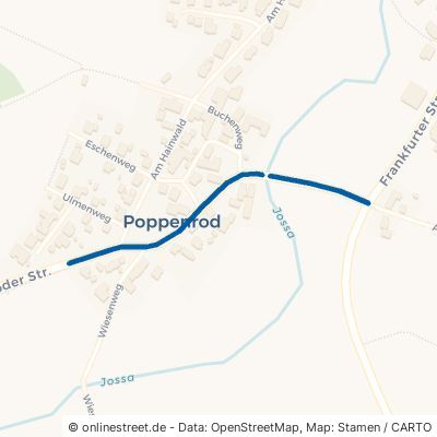Poppenroder Straße Hosenfeld Poppenrod 