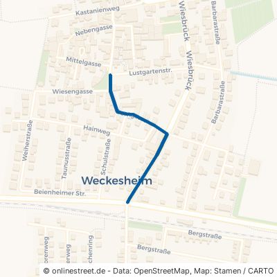 Borngasse Reichelsheim Weckesheim 