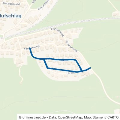Lärchenweg Surberg Hufschlag 