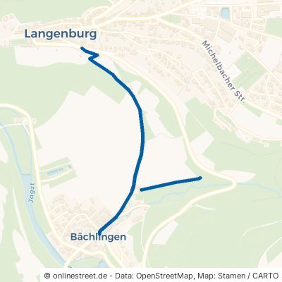 Alte Steige Langenburg Bächlingen 