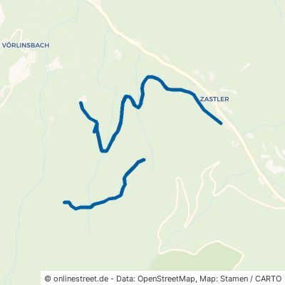 Waldmattenweg Oberried Zastler 