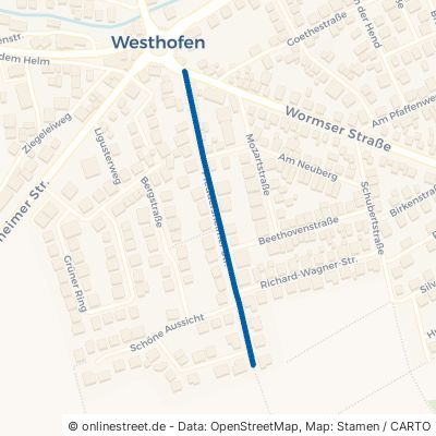 Pfeddersheimer Straße Westhofen 