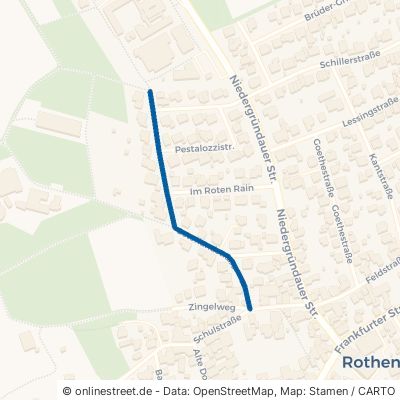 Osterlandstraße Gründau Rothenbergen 