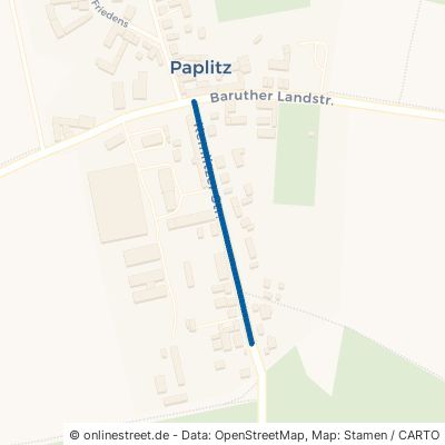Kemlitzer Straße Baruth Paplitz 