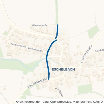 Haldengasse Neuenstein Eschelbach 