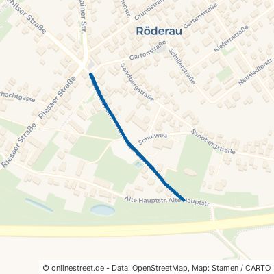 Promnitzer Straße Zeithain Röderau-Bobersen 