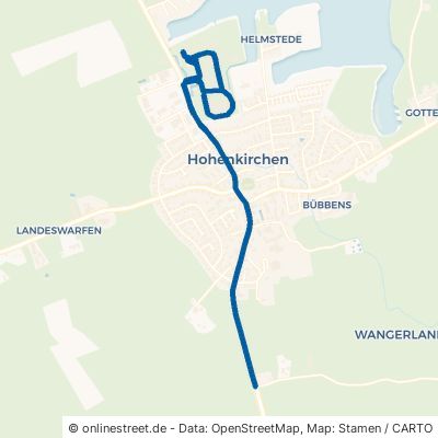 Jeversche Straße Wangerland Hohenkirchen 