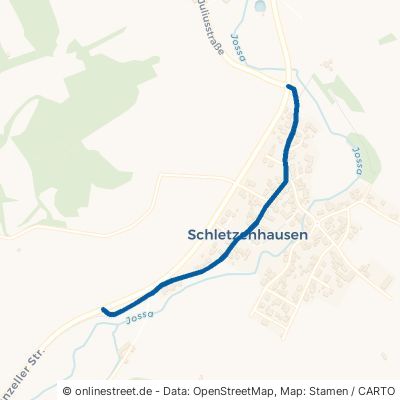 Hauptstraße Hosenfeld Schletzenhausen 