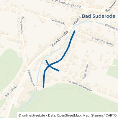 Ellernstraße Landkreis Quedlinburg Bad Suderode 