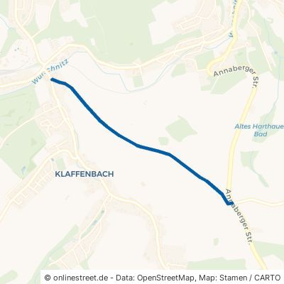 Landwirtschaftsstraße Chemnitz Klaffenbach 