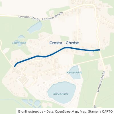 Adolfshütter Straße Großdubrau Crosta 