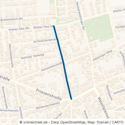 Hermann-Löns-Straße Ludwigsburg Oßweil 