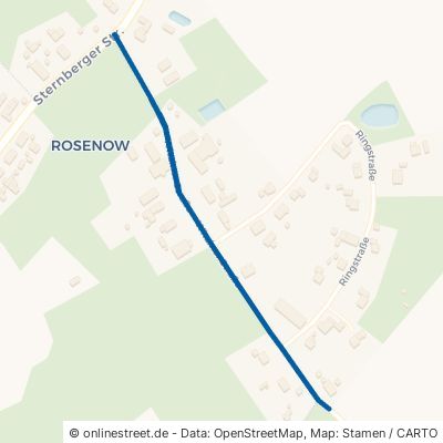Witziner Straße Warnow Rosenow 