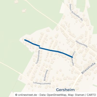 Poststraße Gersheim 