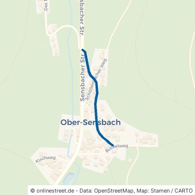Alter Schöllenbacher Weg Oberzent Ober-Sensbach 