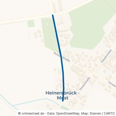 Radewieser Straße Heinersbrück 