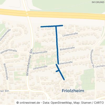 Baumstraße Friolzheim 