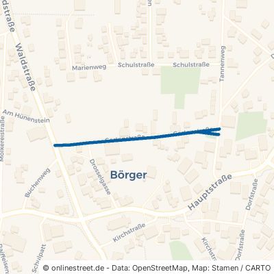 Gartenstraße Börger 