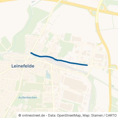 Breitenhölzer Straße Leinefelde-Worbis 