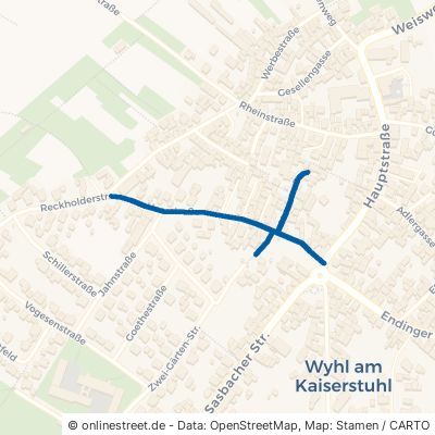 Heerstraße Wyhl am Kaiserstuhl 