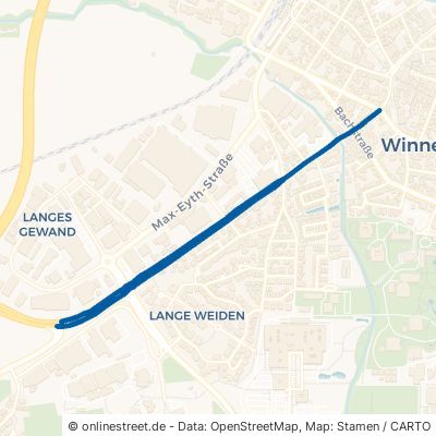 Waiblinger Straße Winnenden 