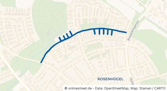 Otto-Hue-Straße Gladbeck Rosenhügel 
