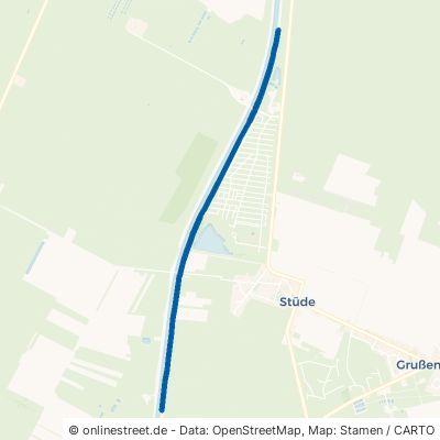 Serviceweg Am Elbe-Seitenkanal Ost Sassenburg Stüde 