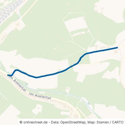 Kolonnenweg Trier Kürenz 