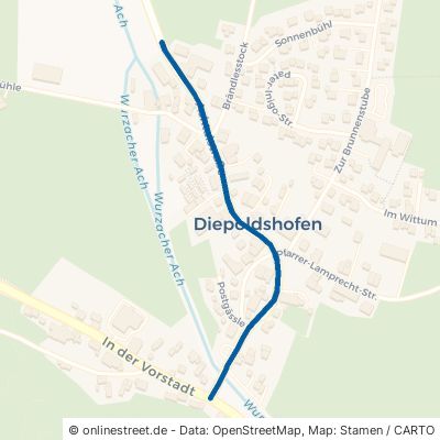 Achtalstraße Leutkirch im Allgäu Diepoldshofen 
