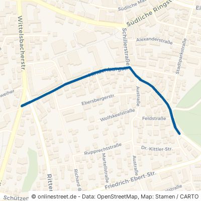 Hindenburgstraße Schwabach 