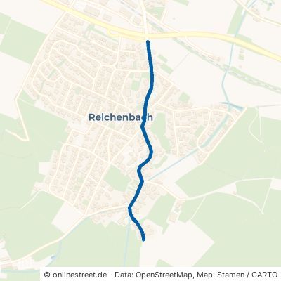 Sankt-Georg-Straße Westhausen Reichenbach 