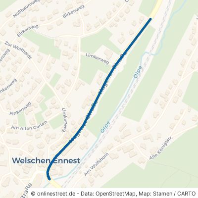 Hagener Straße Kirchhundem Welschen Ennest 