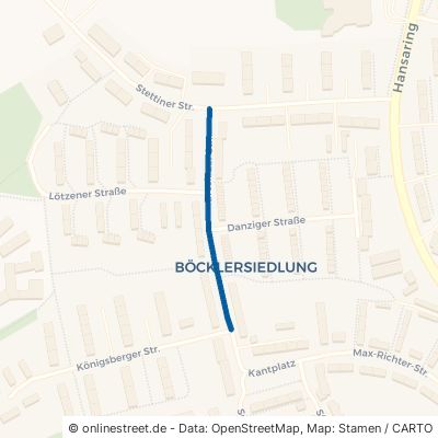 Breslauer Straße Neumünster Böcklersiedlung 