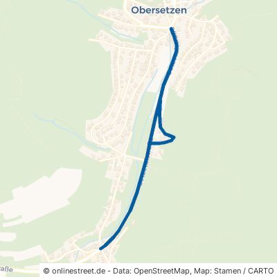 Setzetalstraße Siegen Obersetzen 