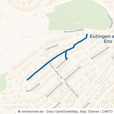 Hermann-Sonnet-Straße Pforzheim Eutingen 