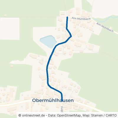Bergstraße Dießen am Ammersee Obermühlhausen 